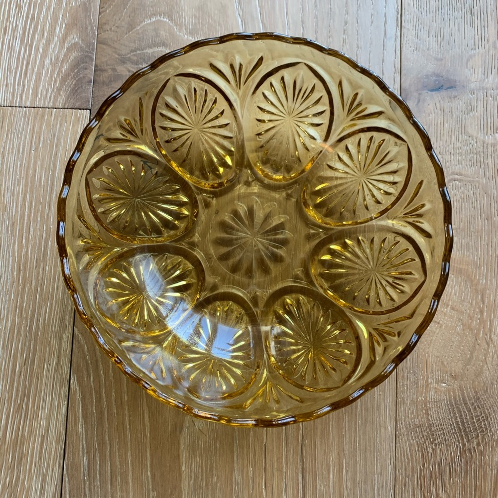 Vintage Yellow Boho Daisy Bowl - Picture 3 of 5